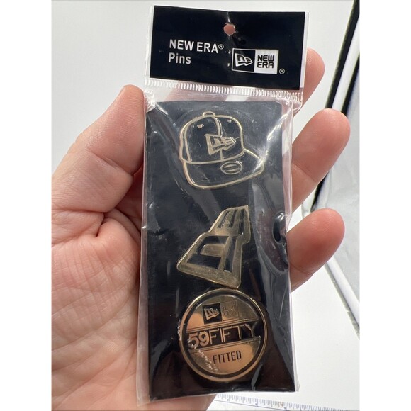 Lids New Era 59Fifty Fitted Hat Pin Set New Mint In Packaging - Picture 1 of 6